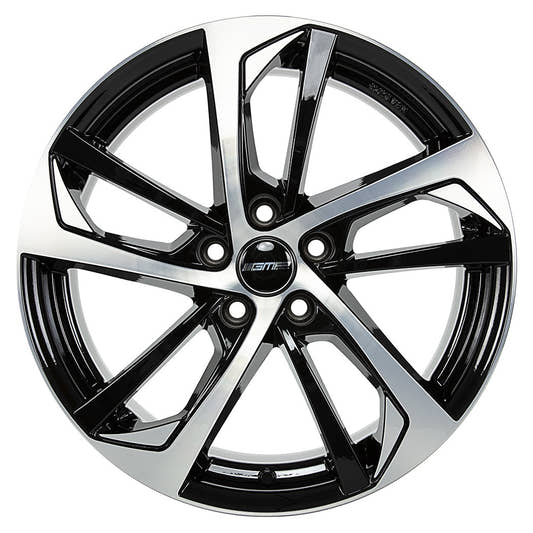 GMP Katana black polished Alufelge 9x20 Zoll ET25 LK 5x112 ML66.6 – Bild 2