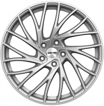 GMP Enigma satin silver 8x18 ET45 - LK5/108 ML75