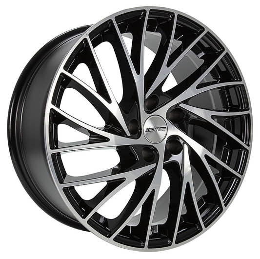 GMP Enigma black polished Alufelge 8.5x19 Zoll ET35 LK 5x120 ML72.6