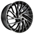 GMP Enigma black polished Alufelge 8.5x19 Zoll ET35 LK 5x120 ML72.6