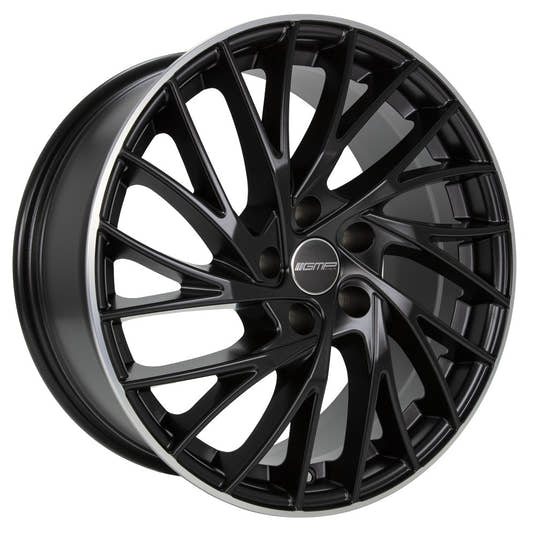 GMP Enigma matt black diamond lip Alufelge 9x19 Zoll ET35 LK 5x112 ML66.6