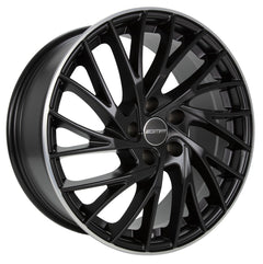 GMP Enigma matt black diamond lip Alufelge 9x19 Zoll ET35 LK 5x112 ML66.6