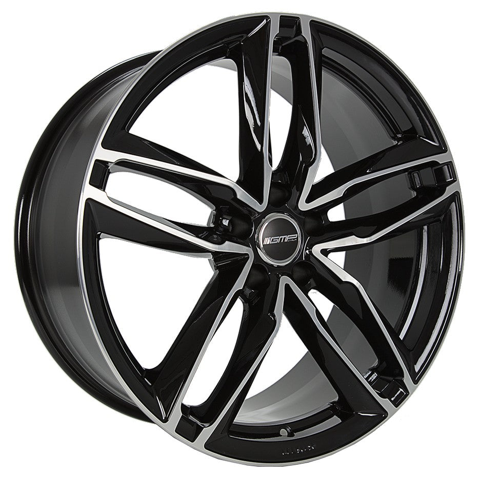 GMP Atom black polished Alufelge