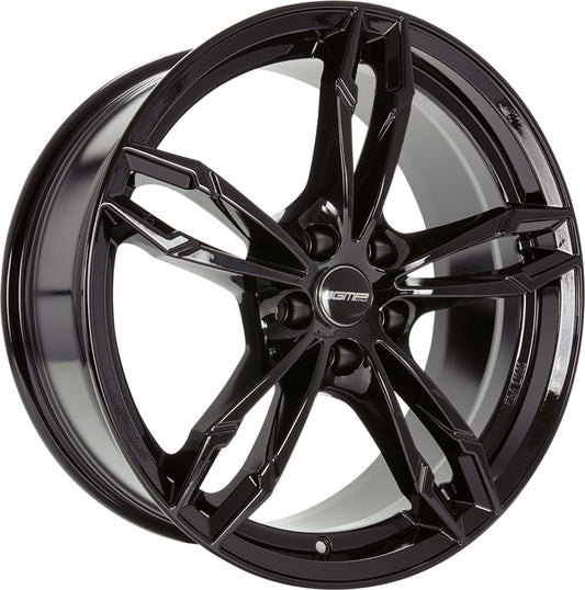 GMP Dea black 9.5x20 ET45 - LK5/120 ML72.6