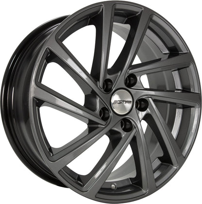 GMP Wonder anthracite 7x17 ET43 - LK5/100 ML57.1