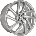 GMP Wonder silver 7x17 ET43 - LK5/100 ML57.1