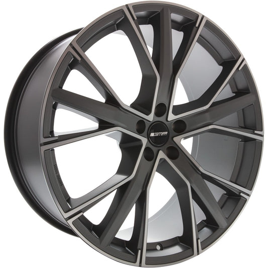 GMP Gunner matt anthracite diamond 9x20 ET40 - LK5/120 ML65.1