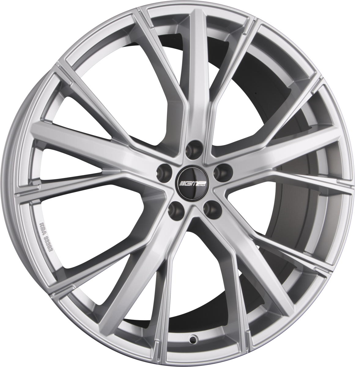 GMP Gunner silver Alufelge 9x20 Zoll ET33 LK 5x112 ML66.5 – Bild 5
