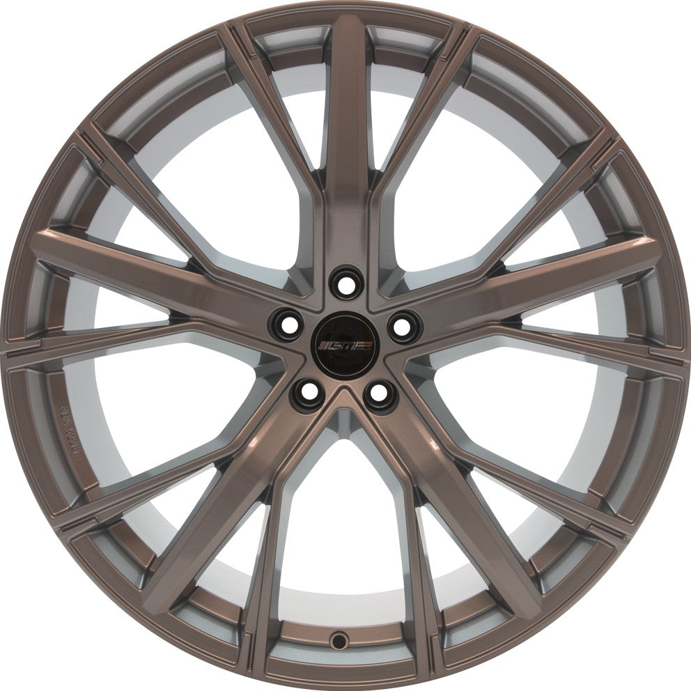 GMP Gunner silver Alufelge 9x20 Zoll ET33 LK 5x112 ML66.5 – Bild 2