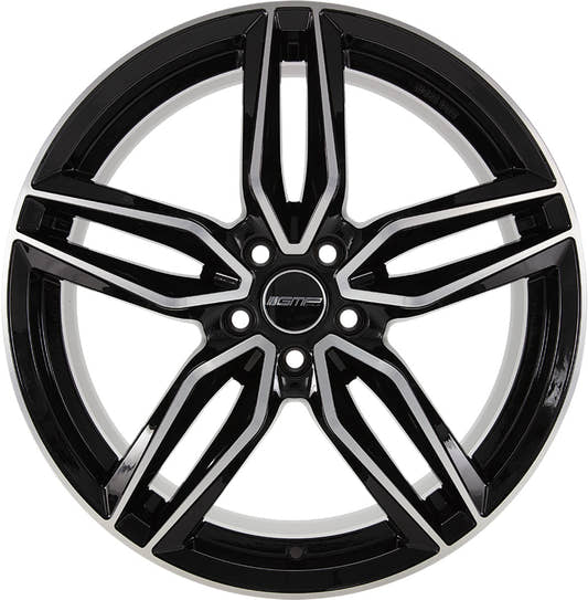 GMP Fasten black diamond Alufelge 8x18 Zoll ET45 LK 5x112 ML66.6 – Bild 2
