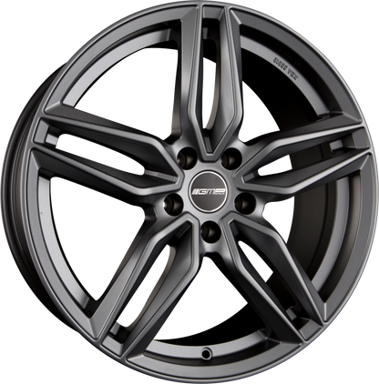 GMP Fasten anthracite matt Alufelge 8x18 Zoll ET40 LK 5x108 ML73.1 – Bild 5