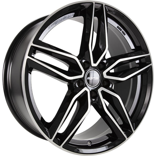 GMP Fasten black diamond 8x18 ET40 - LK5/108 ML73.1