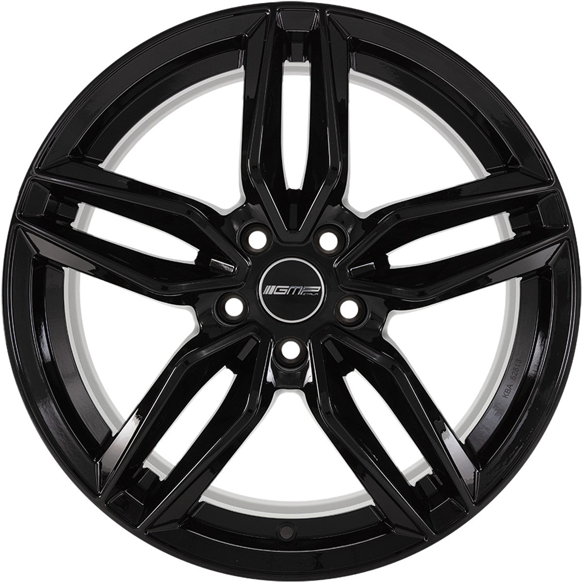 GMP Fasten black glossy 8x18 ET40 - LK5/108 ML73.1