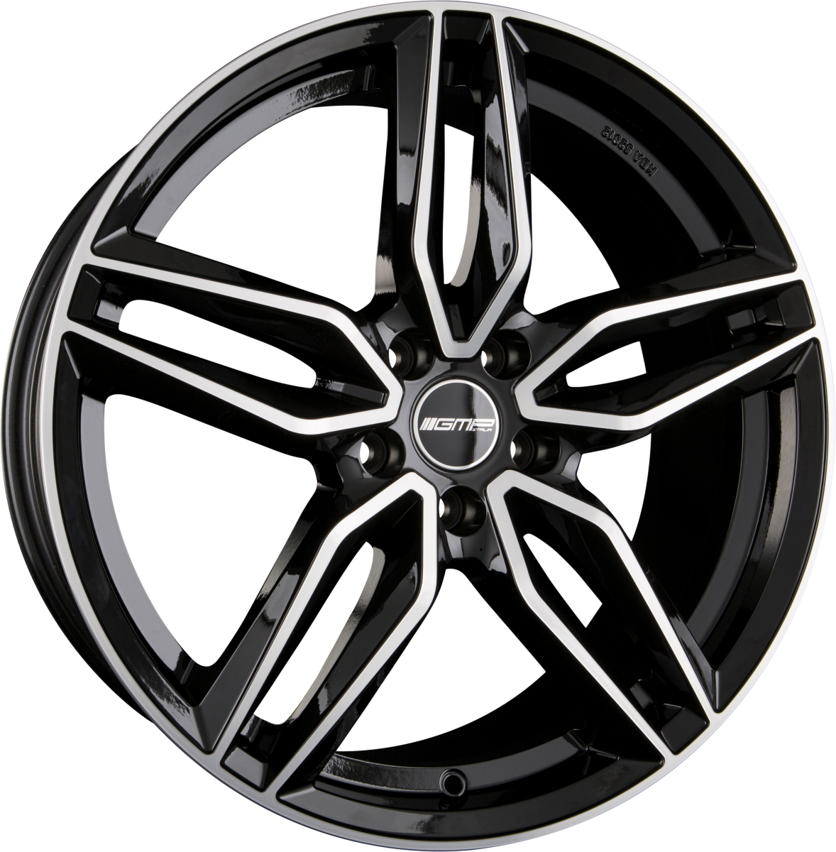 GMP Fasten black diamond Alufelge 8x18 Zoll ET40 LK 5x114.3 ML73.1 – Bild 5
