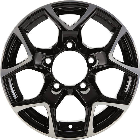 GMP SJ15 black polished 5.5x15 ET5 - LK5/139.7 ML108