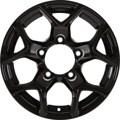 GMP SJ15 black glossy 5.5x15 ET5 - LK5/139.7 ML108