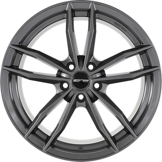 GMP Swan anthracite glossy 8x19 ET45 - LK5/112 ML66.6