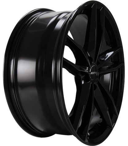 GMP Swan black glossy 8x19 ET42 - LK5/108 ML63.4