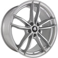 GMP Swan silver Alufelge 8x18 Zoll ET45 LK 5x112 ML66.6