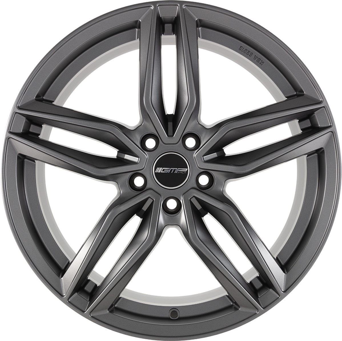 GMP Fasten anthracite matt 8.5x20 ET35 - LK5/112 ML66.6