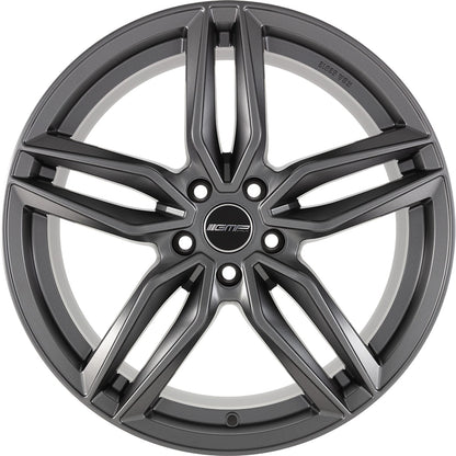 GMP Fasten anthracite matt 8.5x20 ET35 - LK5/112 ML66.6
