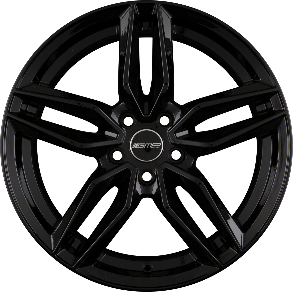 GMP Fasten black glossy Alufelge 8.5x20 Zoll ET45 LK 5x112 ML66.6 – Bild 4