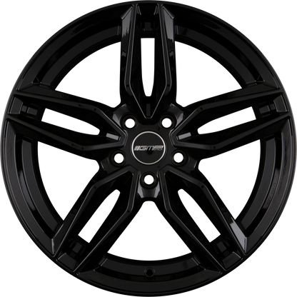 GMP Fasten black glossy Alufelge 8.5x20 Zoll ET45 LK 5x112 ML66.6 – Bild 4
