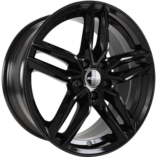 GMP Fasten black glossy 8.5x20 ET45 - LK5/114.3 ML73.1