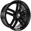GMP Fasten black glossy Alufelge 8.5x20 Zoll ET45 LK 5x108 ML73.1