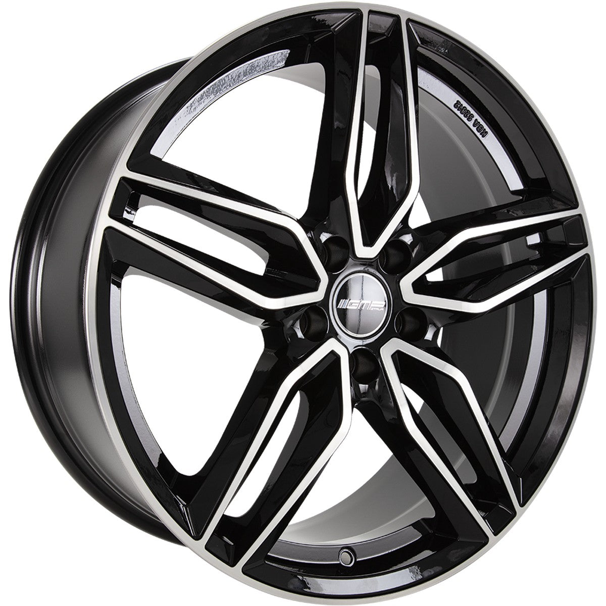 GMP Fasten black diamond 8.5x20 ET25 - LK5/112 ML66.6