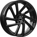 GMP Wonder black glossy Alufelge 7x17 Zoll ET43 LK 5x100 ML57.1