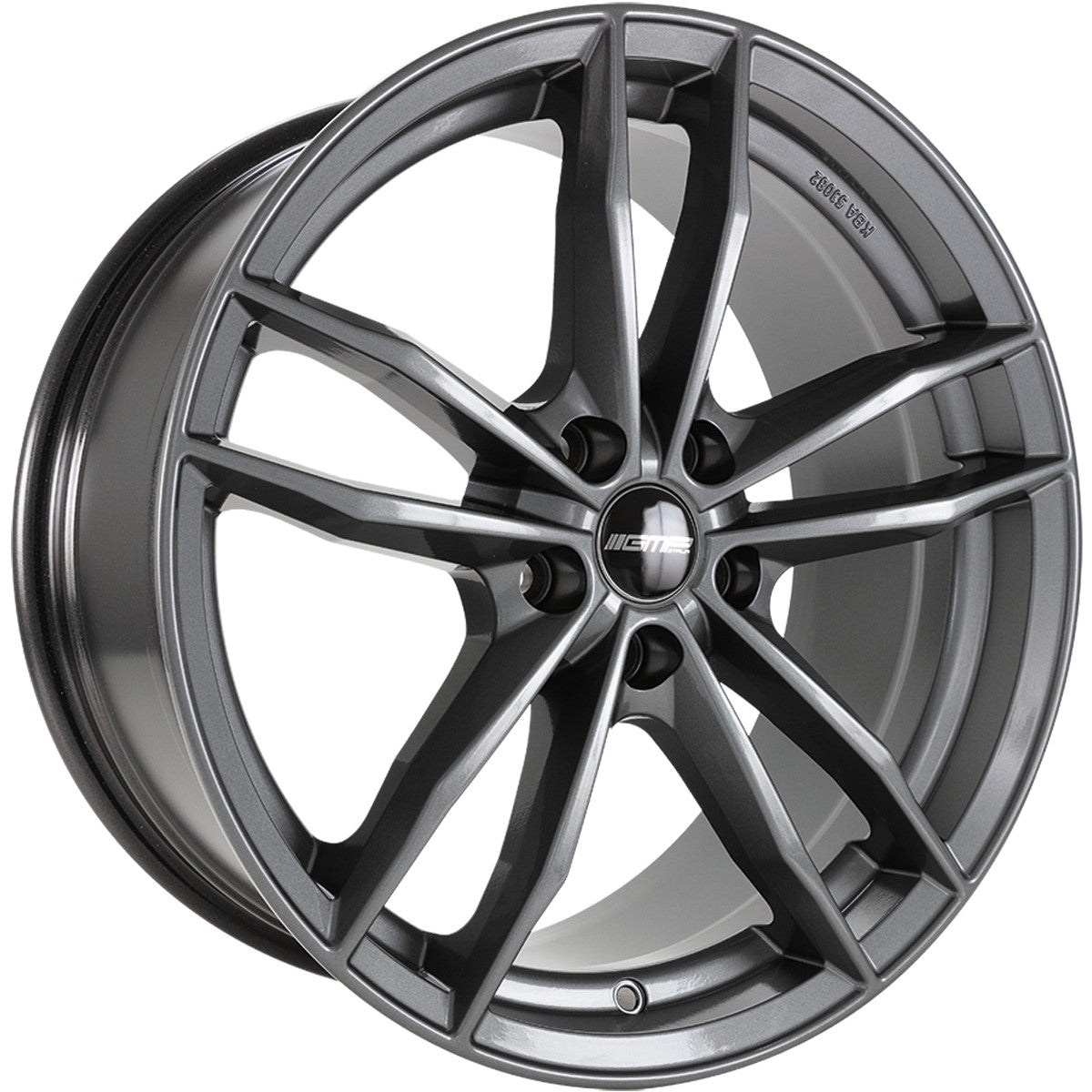 GMP Swan anthracite glossy 8.5x20 ET35 - LK5/112 ML66.6