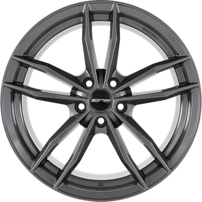 GMP Swan anthracite glossy 8.5x20 ET35 - LK5/112 ML66.6