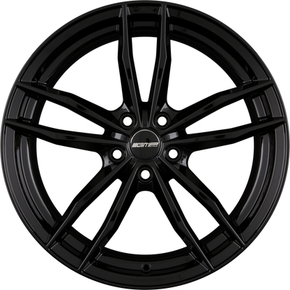 GMP Swan black glossy Alufelge 8.5x20 Zoll ET45 LK 5x114.3 ML73.1 – Bild 4