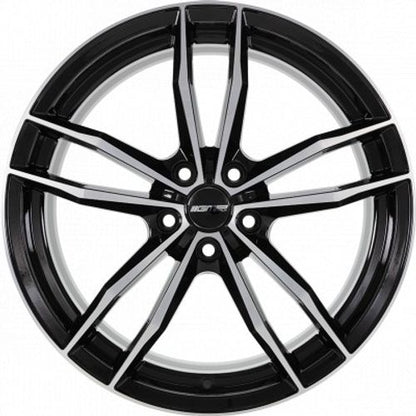 GMP Swan black diamond Alufelge 8.5x20 Zoll ET45 LK 5x112 ML66.6 – Bild 2