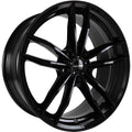 GMP Swan black glossy Alufelge 9.5x20 Zoll ET37 LK 5x120 ML72.6