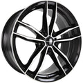 GMP Swan black diamond 9.5x20 ET37 - LK5/120 ML72.6