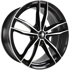 GMP Swan black diamond Alufelge 9.5x20 Zoll ET37 LK 5x120 ML72.6