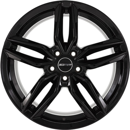 GMP Fasten black glossy 9x19 ET48 - LK5/112 ML66.6