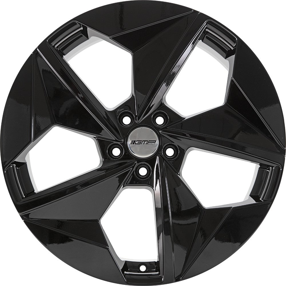 GMP Eleos black glossy 7.5x19 ET50 - LK5/112 ML57.1