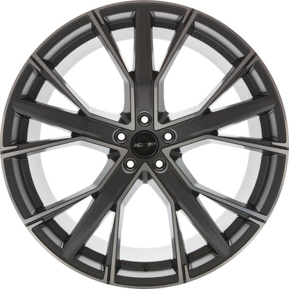 GMP Gunner matt anthracite diamond 10.5x22 ET26 - LK5/112 ML66.5