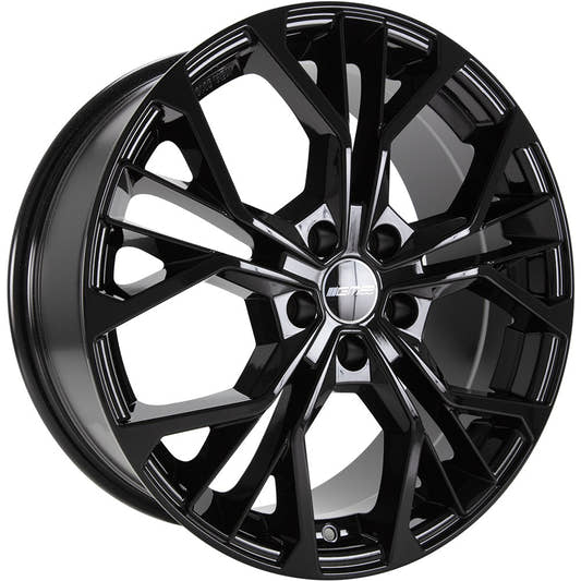 GMP Matisse black glossy 6x15 ET30 - LK4/98 ML58.1