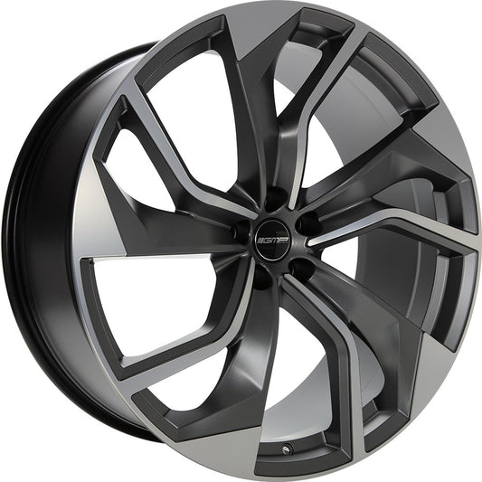 GMP Rebel anthracite matt diamond 10x23 ET18 - LK5/112 ML66.5