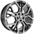 GMP Matisse anthracite matt diamond Alufelge 6.5x16 Zoll ET25 LK 4x108 ML65.1