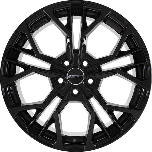 GMP Matisse black glossy 6.5x16 ET35 - LK5/98 ML58.1