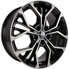 GMP Matisse black diamond Alufelge 6.5x16 Zoll ET35 LK 4x100 ML73.1