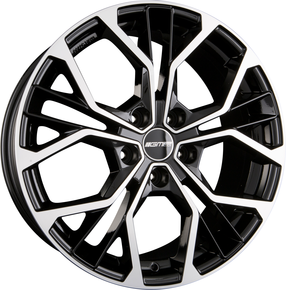 GMP Matisse black diamond Alufelge 6.5x16 Zoll ET35 LK 5x114.3 ML73.1 – Bild 4