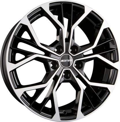 GMP Matisse black diamond Alufelge 6.5x16 Zoll ET35 LK 5x114.3 ML73.1 – Bild 4