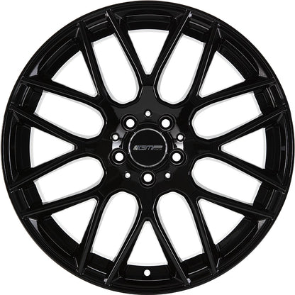 GMP Berghem black glossy 9x19 ET35 - LK5/112 ML66.6