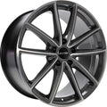 GMP Titan anthracite diamond 9.5x21 ET60 - LK5/130 ML71.6